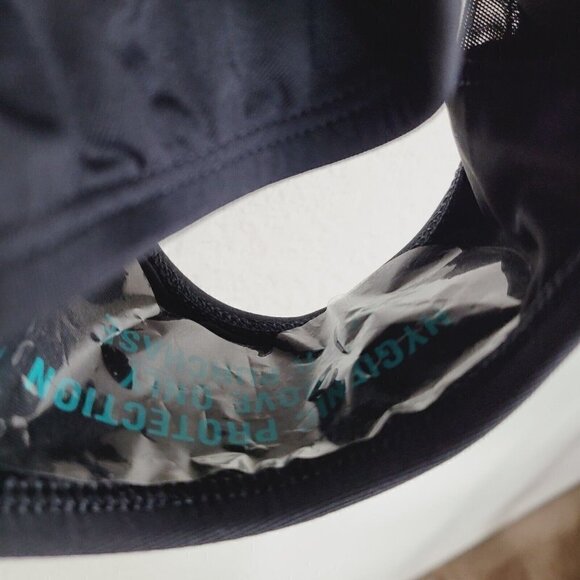 Calia Swim One Piece 4 Swimsuit Bathing Suit Black Tropical Padded Shelf Bra - Picture 5 of 7